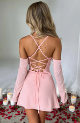 Fiona Mini Dress - Blush
