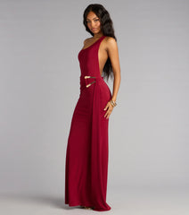Marina One-Shoulder Mermaid Formal Dress