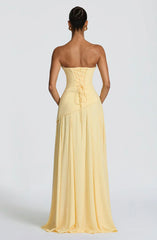 Patricia Maxi Dress - Lemon