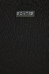 Thermal Long Sleeve Top in Black